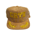 Corteiz Soho Yacht Club beige cap with embroidered design.