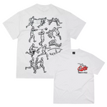 Corteiz Track and Field T-Shirt with dynamic illustrations.