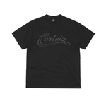 Black Corteiz Constellation Tee with starry logo design on front