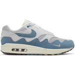 Patta x Air Max 1 Noise Aqua sneaker with suede and mesh upper.