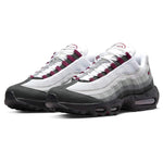 Air Max 95 Dark Beetroot sneakers featuring deep beetroot red accents, durable mesh, suede materials, and signature Air Max cushioning.