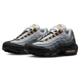 Air Max 95 Icons sneakers with gray and yellow accents.