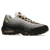 Air Max 95 Icons sneakers with black, grey, and yellow accents.