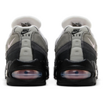 Wmns Air Max 95 Pink Foam sneakers rear view featuring Nike Air branding.