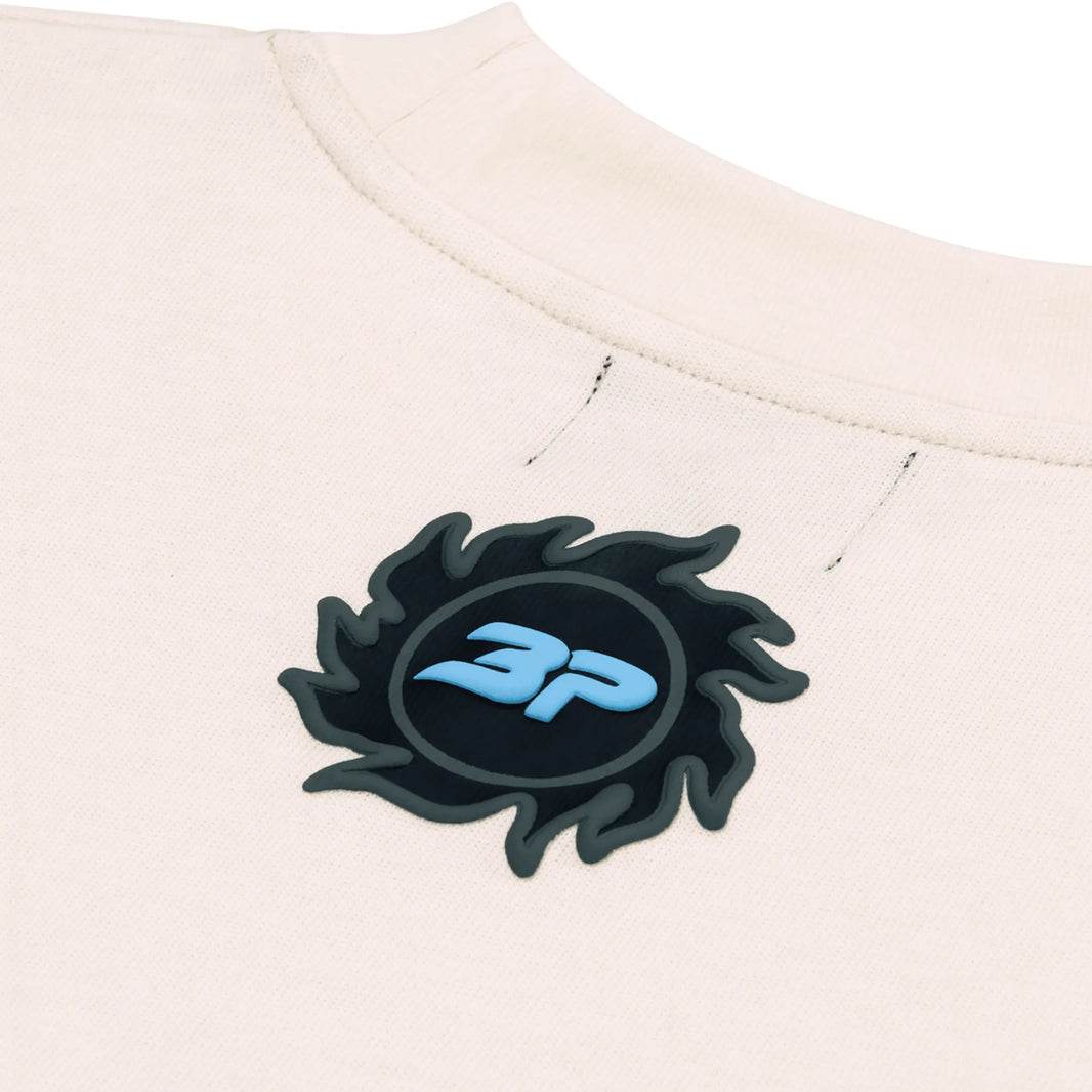 Vanilla white t-shirt with star gazing graphic by Broken Planet Market.