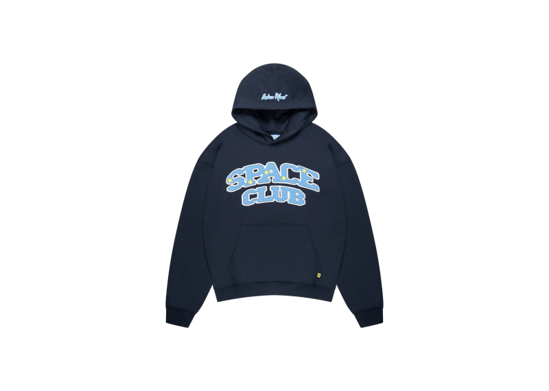 Broken Planet Performance Space Club Hoodie Outer Space Blue 1LUX