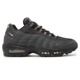 Central Cee x Nike Air Max 95 "Live Yours" in Black Rose Gold with rose gold accents, leather durability, and unique branding details.