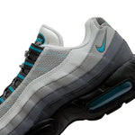 Nike Air Max 95 Baltic Blue sneaker with durable mesh and suede upper, featuring Air Max cushioning.