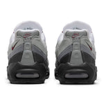 Nike Air Max 95 Dark Beetroot sneakers showcasing rear view with Air Max cushioning.