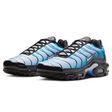 Air Max Plus Neptune Blue sneakers with gradient blue colorway and Air Max cushioning.