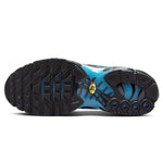 Air Max Plus Neptune Blue sneaker sole with gradient blue to turquoise design showcasing durable mesh and synthetic upper.