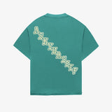 Acne Studios Askyurself Home Stadium vintage green t-shirt