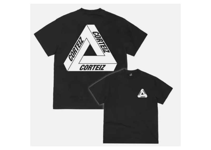 Corteiz Royale Heavyweight Tee Triple Black