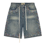 Vale Forever Rainstorm V2 Jorts denim shorts isolated on white background