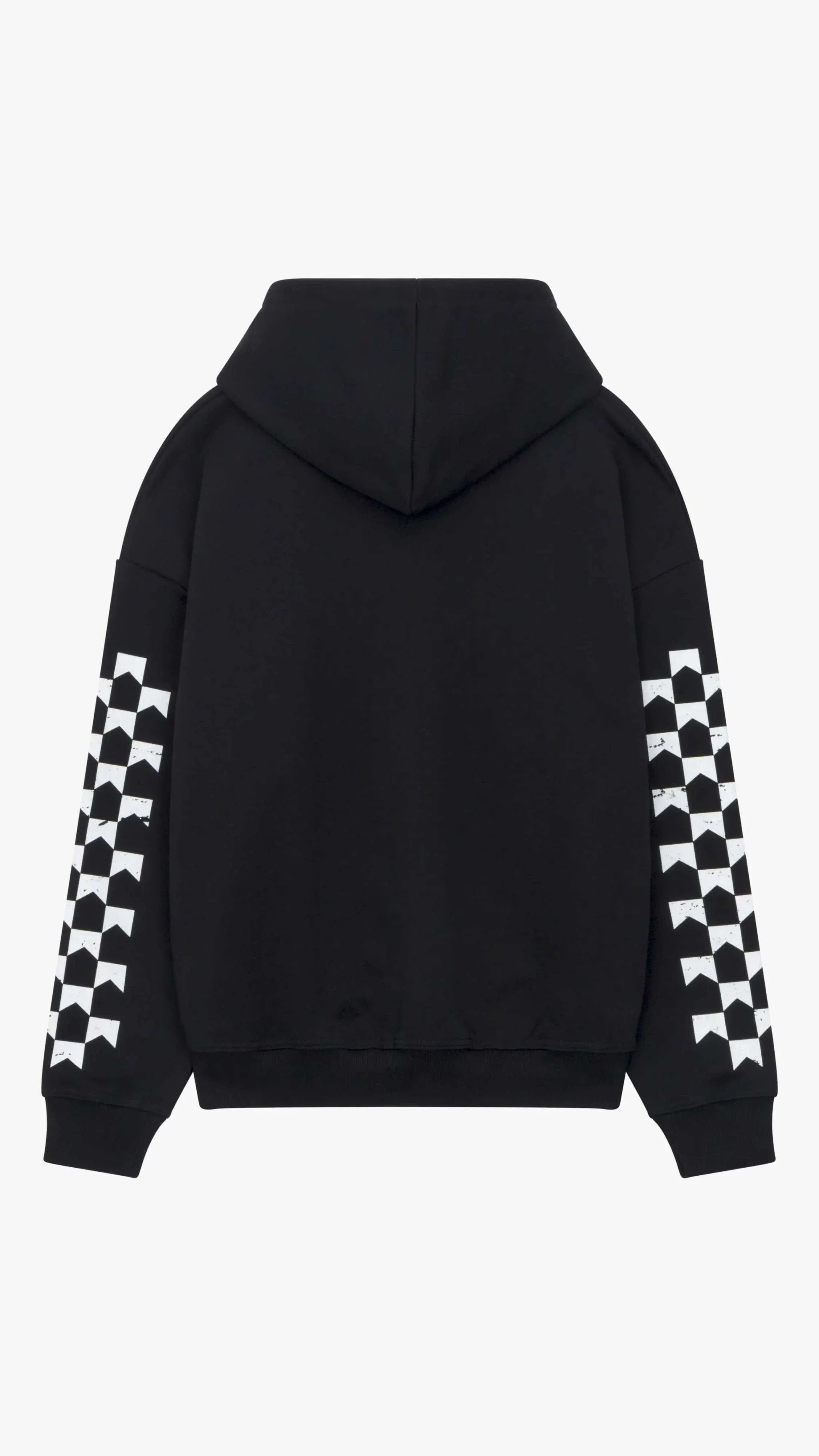 Siarr Racing Club Hoodie black pullover with kangaroo pocket and 100% cotton regular fit