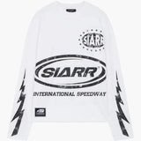 Siarr Speedway L/S Tee White