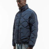 Reternity Maison Quilted Puffer Jacket Blue