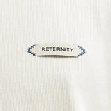 Reternity L'Atelier Line Rib T-Shirt Off White