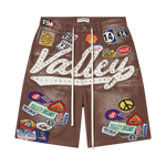 Vale Forever 1980s brown jorts denim shorts