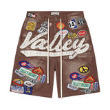 Vale Forever 1980s brown jorts denim shorts