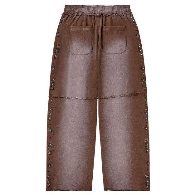 Vale Forever Skittle Sweatpants in brown color
