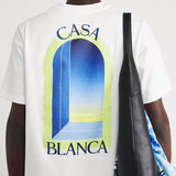 Casablanca Arches Classic T-Shirt White