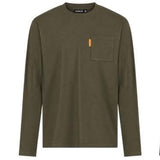 Studio By Charles Khaki Long Sleeve Tee