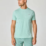 Reprimo Pulse T-Shirt in Seafoam worn by a person.