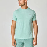 Reprimo Pulse T-Shirt in Seafoam worn by a person.