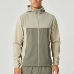 Reprimo Flight Windbreaker khaki lightweight wind-resistant jacket with zip pockets and back vent