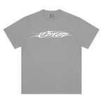 Corteiz Tribal Tee grey shirt with tribal design