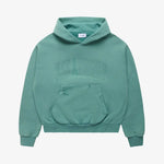 Vintage green Askyurself college hoodie featuring Acne Studios design