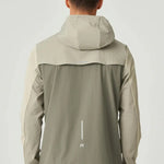 Reprimo Flight Windbreaker Khaki lightweight weather-resistant jacket with zip pockets and back vent