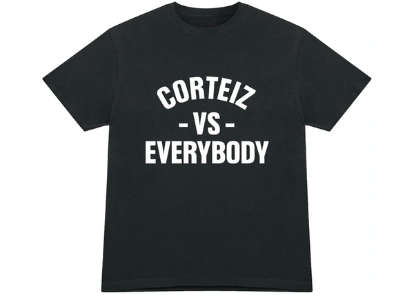 CORTEIZ VS EVERYBODY T-SHIRT BLACK
