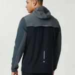 Reprimo Flight Windbreaker slate obsidian lightweight wind-resistant jacket with zip pockets and back vent