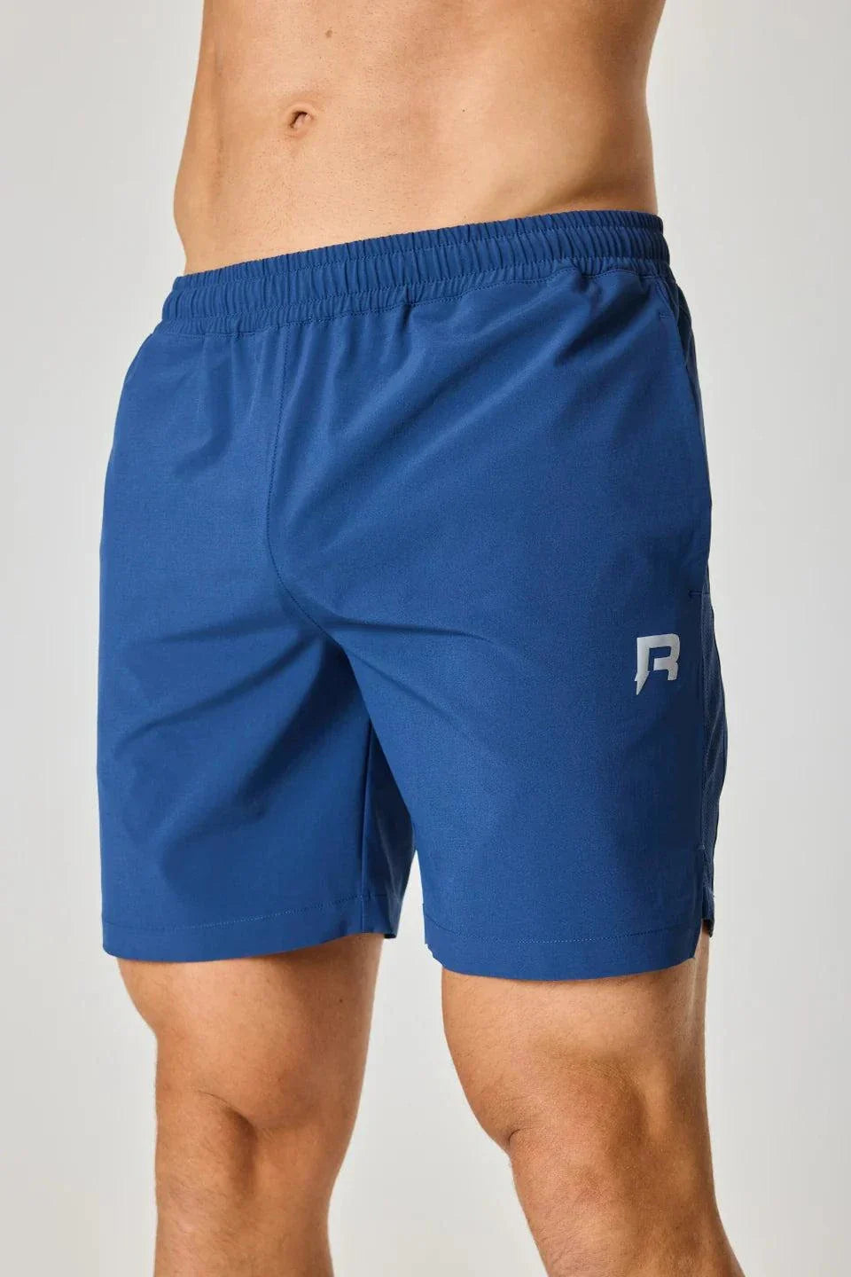 Reprimo Pulse Shorts in indigo, men's athletic wear.