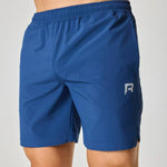 Reprimo Pulse Shorts in indigo, men's athletic wear.