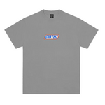 Corteiz Snickers Tee in grey color front view