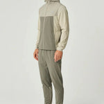 Reprimo Flight Windbreaker khaki sand lightweight weather-resistant jacket with zip pockets and back vent for breathability