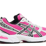 Wmns Gel 1130 Neon Pack pink running shoe with white and black accents