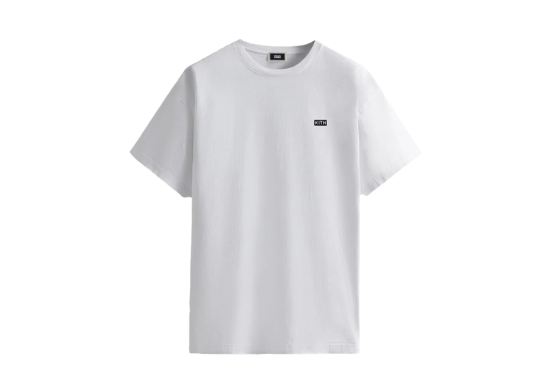 Kith Lax Tee white front view