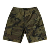 Suavo World Camo Shorts Green