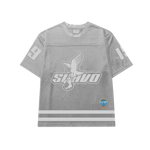 Suavo World Eagle Mesh Jersey in Grey.