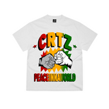 Corteiz Peace In The World White T-Shirt