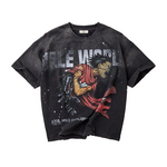 Black Vale Forever World Tee with graphic logo design