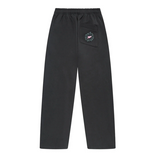Broken Planet Star Gazing wide-leg sweatpants in black with pocket detail.