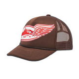 Corteiz Alcatraz Wing Trucker Hat Brown