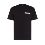 Jacquemus The Gros Grain T-Shirt black with logo patch