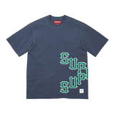 Supreme Cracked Spellout S/S Top Navy