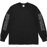Supreme Spitfire black long sleeve shirt with flame logo